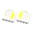 3528 RGBW SMD LED Chip 0.2W 0.5W 120° No Chip Color Bias For LED Tube Light