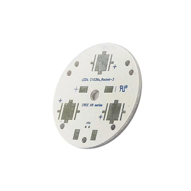 MR16 Aluminium PCB Board For LED CREE XR / Ledil LED Lens Compatible LED PCB Assembly
