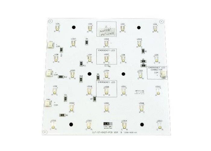 1.6mm Aluminium PCB Board For LED Square 940nm IR Flood LED Lamp PCB Array Mounted