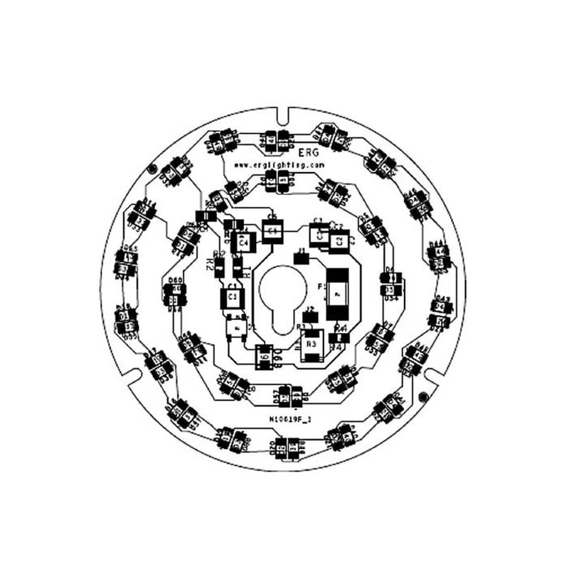5W Driverless AC LED PCB Layout Assembly ODM Service For Interior Light / Fog Light