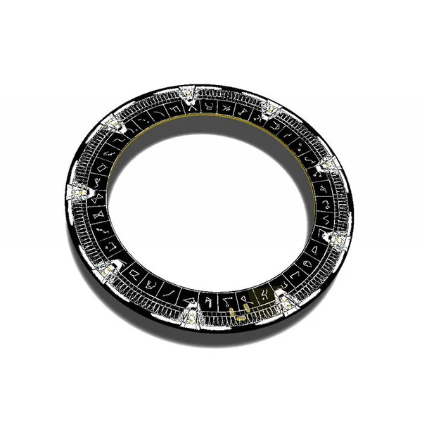 Rugged Rigid Ring LED PCB Layout Assembly Aluminum Base For Brake Light