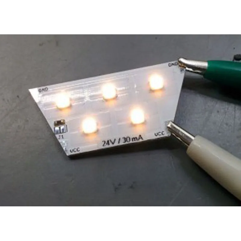 Hexagonal LED Light Simple Pcb Layout , Pcb Design And Layout For Table Camera Lighting