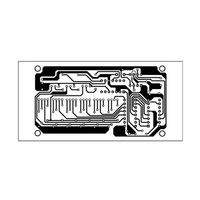 Seven Colour RGB Lighting LED PCB Layout Design With DC 5V Power Supply