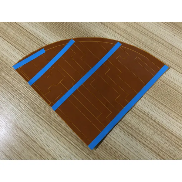 Combined Lighting Led Flexible PCB , Flexible Led Circuit Board 108LM/W 80 CRI