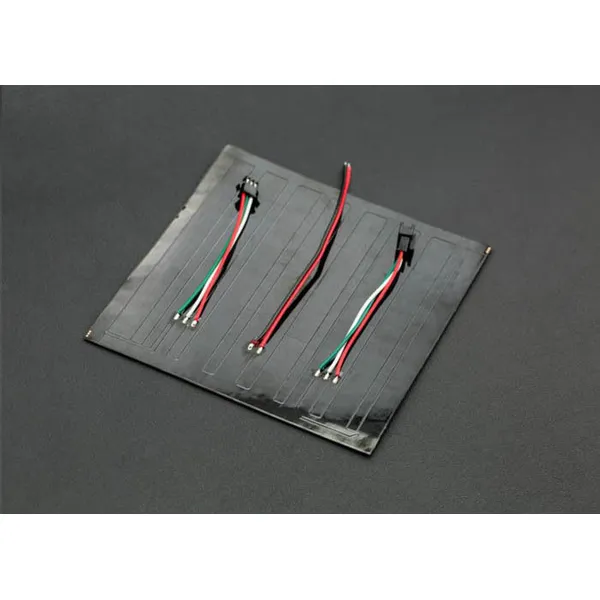 16x16 Flexible RGB LED Matrix , LED Matrix Panel With WS2812 / SK6812 Intelligent Control LEDs