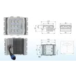 20W 30W IP68 LED Street Light PCB Module with 100-150lm/W High Lumen