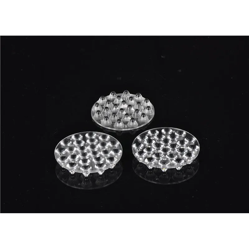 18 In 1 PMMA Optical Lens 66.50x6.4mm Dimension For LED Headlights