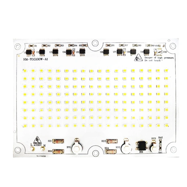 110V 220V Led flood light customized linear drive-free light source lamp board high power independent led module light source wholesale