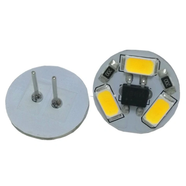 G4 led highlight DC12V round plate lamp warm white light pin products supporting light source lamp board