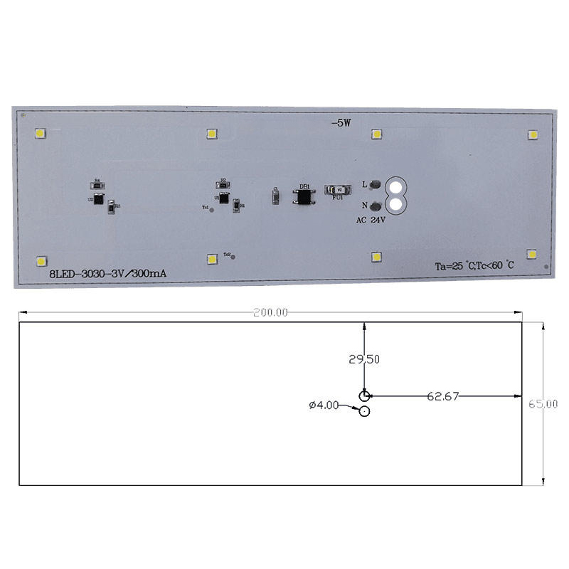 24VAC DOB LED Module For Low Voltage Lights