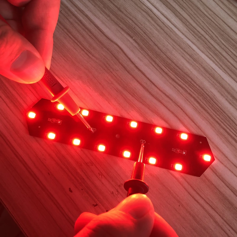 DC 21V 0.06A Constant Voltage Red 620nm LED PCB Module for Automotive Vehicle with Waterproof Coating