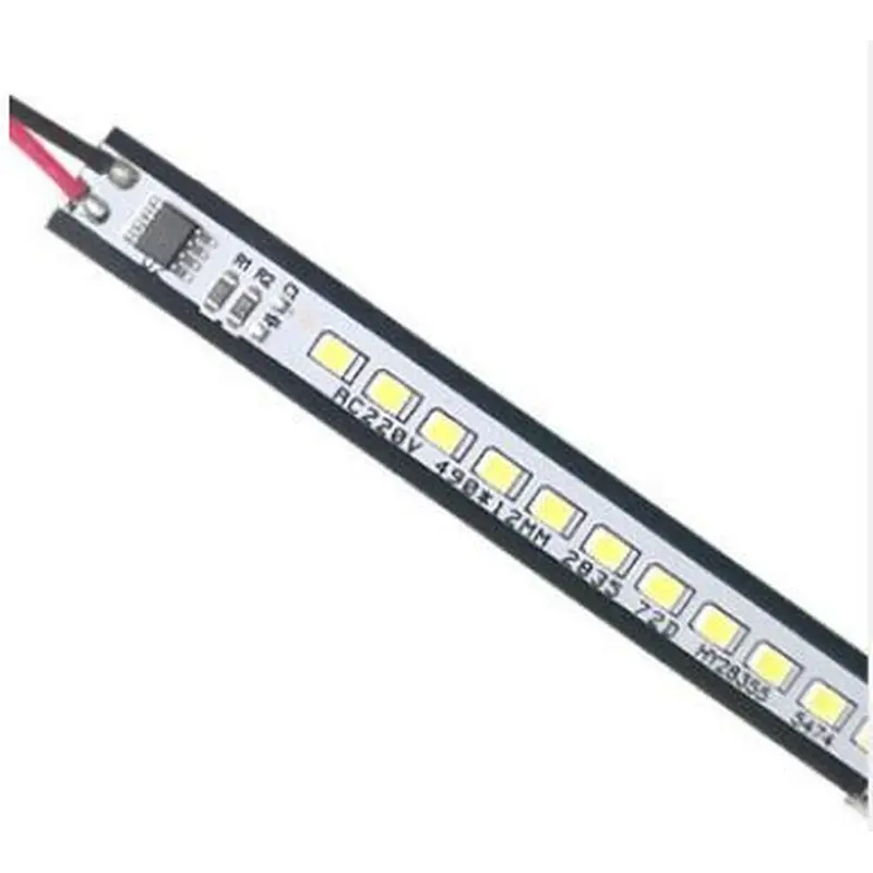 AC 220V PCB 14W 1Meter T5 T8 LED tube AC Module Bar strip Aluminum Plate Driverless SMD2835 Installed led strip lights