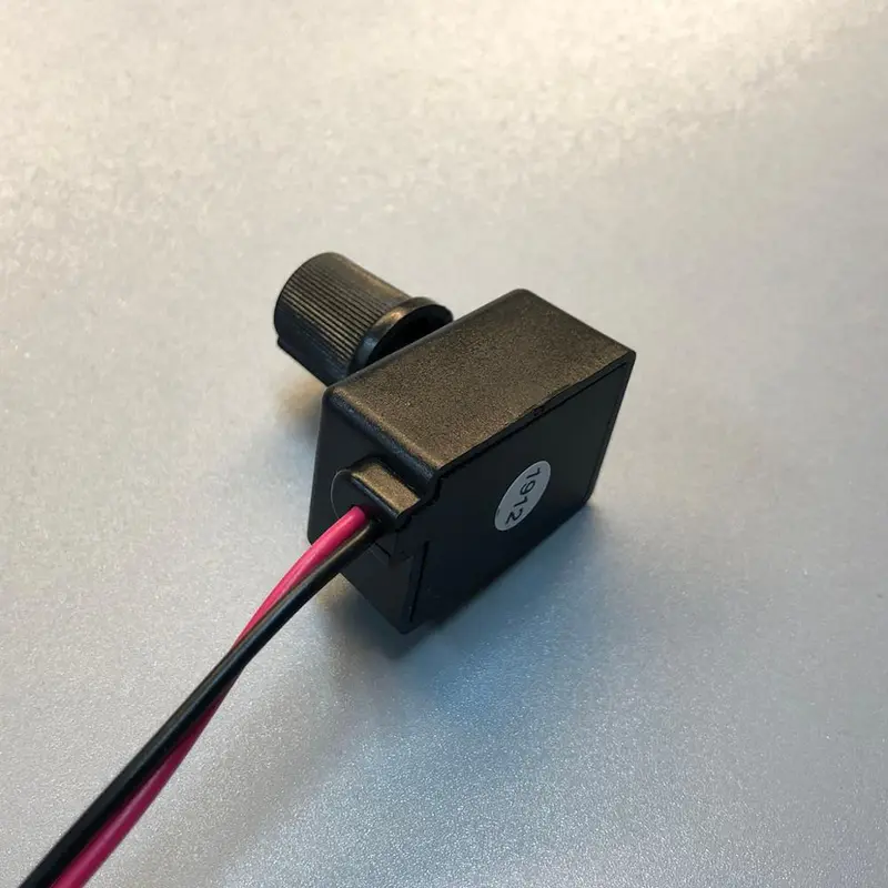 Mini Ultra-small Knob Passive 0-10V Dimmer Electronic Potentiometer for 1-10V Dimmable LED Driver 