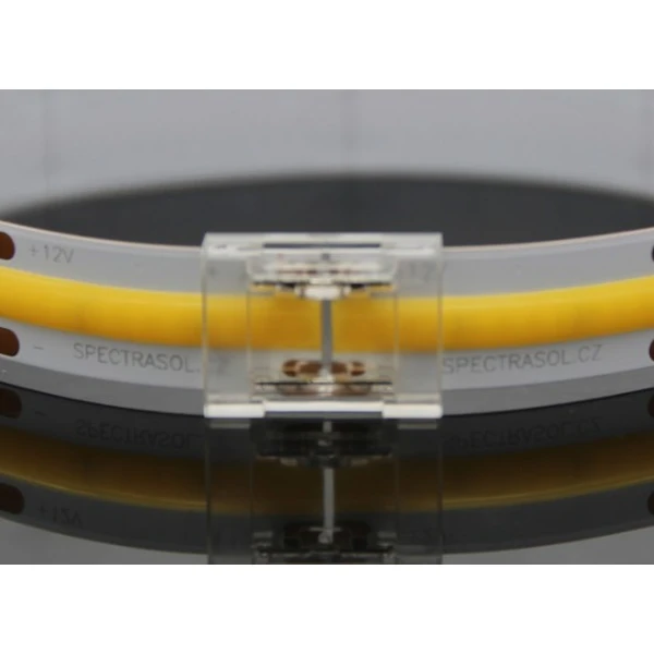 6mm 8mm 10mm Seamless Crystal LED Connector 2P for Flexible LED Strip Lights 