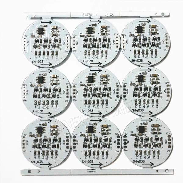 DC12V D38 6 leds 6leds 5050 RGB 5mm Original Public Board LED SMD Driver IC WS2811