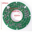 Infrared 72x (5mm) IR LED board night vision for CCTV IP AHD CVBS camera PCB module 
