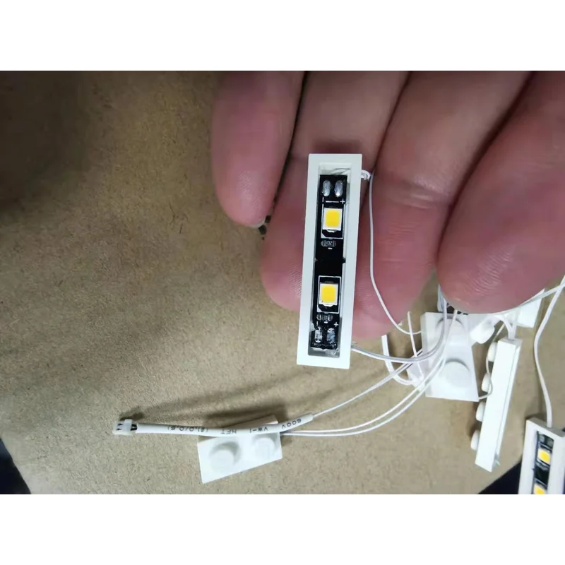 DC 5V Universal Custom DIY LED Light PCB Brick Kit For Legos MOC Toys Blocks Accessories Decor 