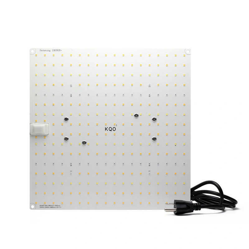 100W 288 Diodes Square LED Grow Lamp Panel Samsung LM281B+ Full Spectrum with Red UV IR grow sunlight Light for Greenhouse Plant