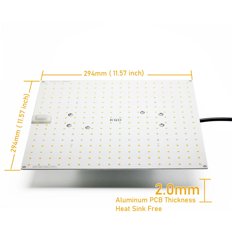 100W 288 Diodes Square LED Grow Lamp Panel Samsung LM281B+ Full Spectrum with Red UV IR grow sunlight Light for Greenhouse Plant