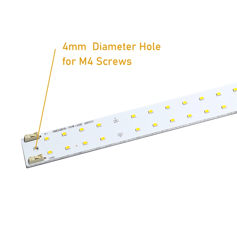 3mm Thickness DC 12V LED Strip PCB Line ( No need for radiator) DC 12V 24V 100W Constant Voltage Grow Light DIY Parts