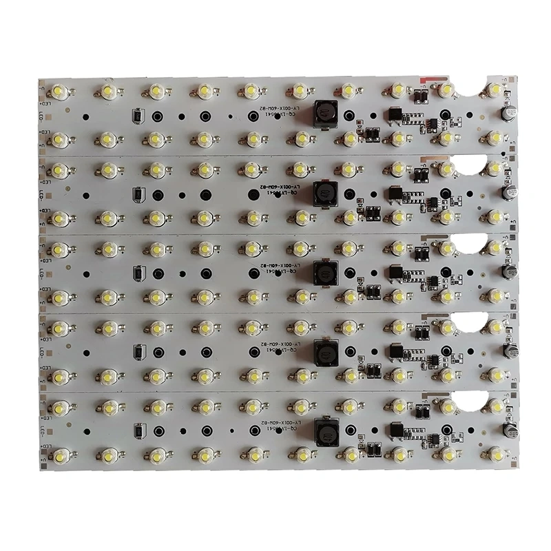 LED Light Board for 60W Work Light Driver Integrated 20 LED PCB Board DC10-30V Bar Light Parts DIY Repair