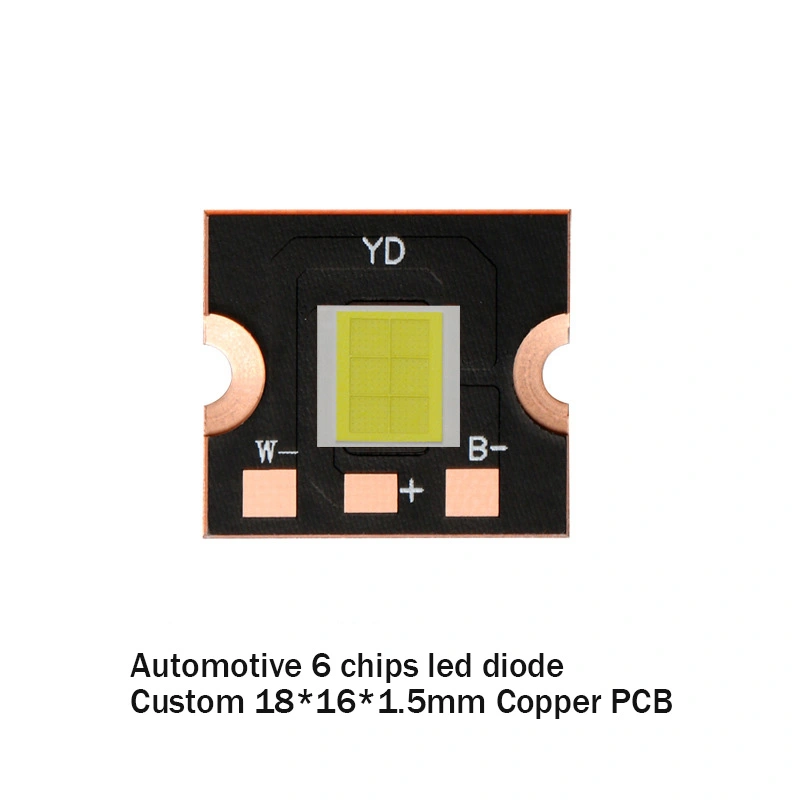 SMD 7070 9V Cold White 6000K High Power 50W LED for Automotive 