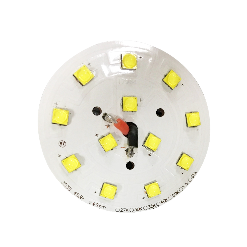 Copper Base Round MCPCB with 12pcs CREE 3535 High Power LEDs for Table Light