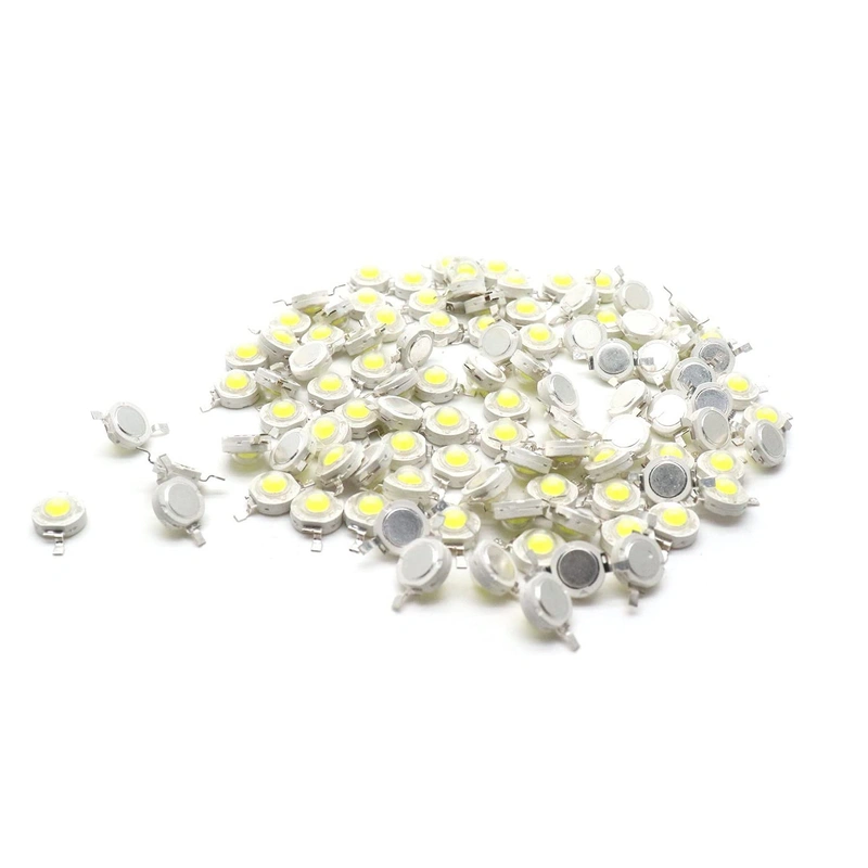 3W White Light LED Bead Chips DC 3.0-3.2V 280mA 1W Emitting Diodes LED Emitters (White Light)