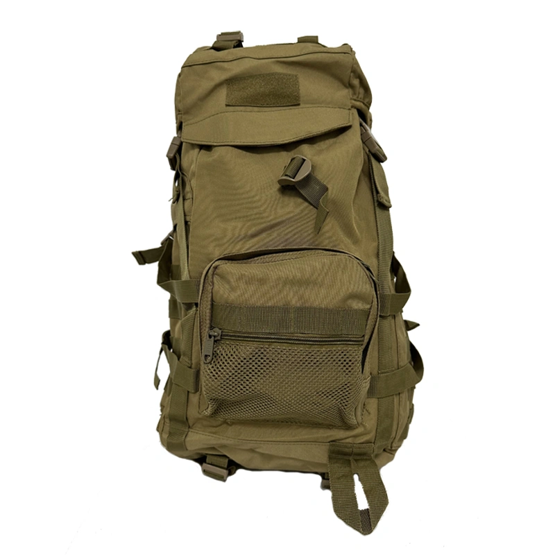 60L Russian camouflage backpack for camping and mountaineering