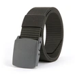Men's Nylon Belt Plastic Buckle Outdoor Tactical Canvas Belt