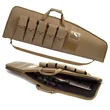 Tactical Gun Case with 5 Pouches Heavy Duty for Hunting Storage Transport
