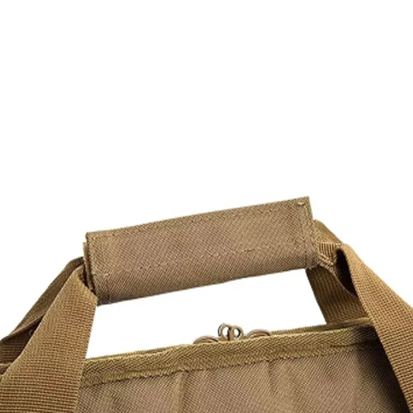 Tactical Gun Case with 5 Pouches Heavy Duty for Hunting Storage Transport