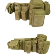 Taktischer Kampfgürtel, Airsoft-Utility-Gürtel mit Zubehörtaschen  