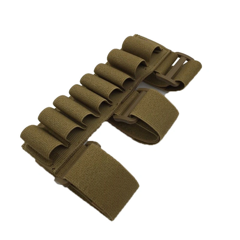 8 Round Tactical Hunting Shotgun Stock Ammo Storage Hunting Pouch Strip Magazine Pouch Holster