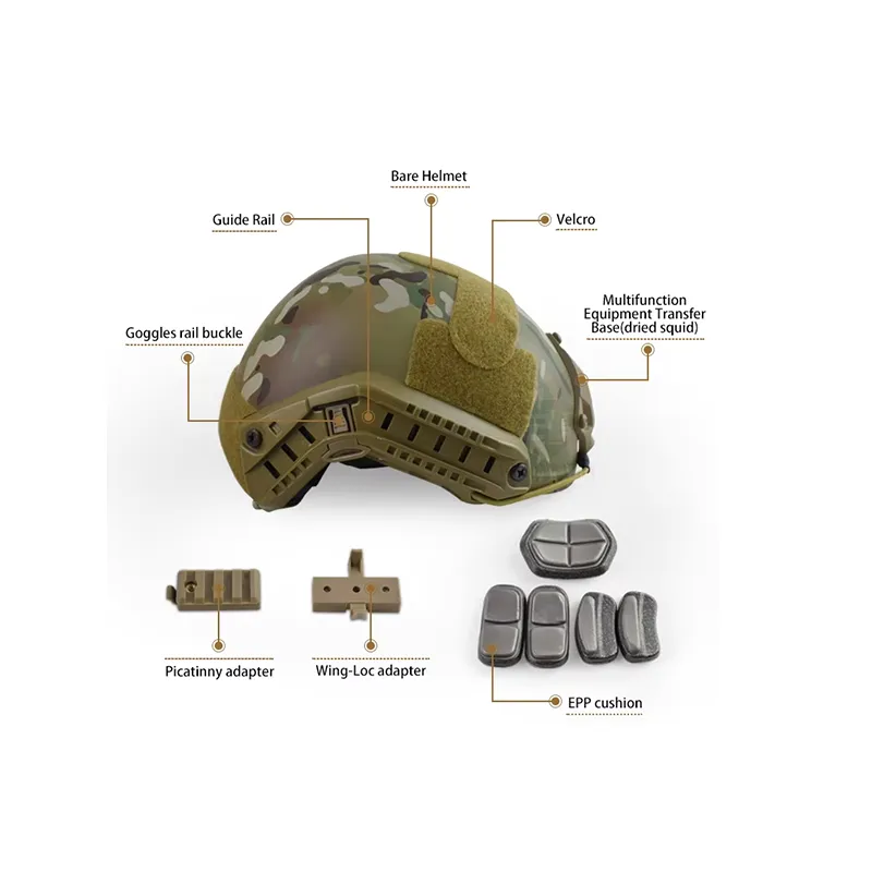 High quality custom tactical safety helmet  ABS fast Helmet