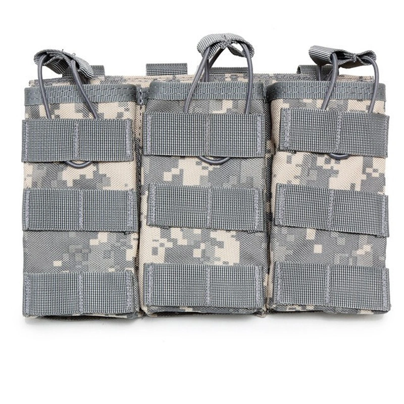 Hochwertige Outdoor-Taktiktasche mit dreifacher Magazintasche  