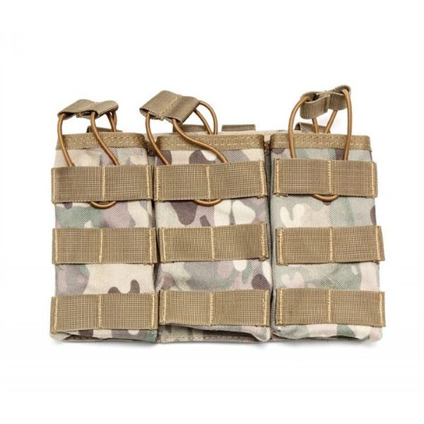 Hochwertige Outdoor-Taktiktasche mit dreifacher Magazintasche  