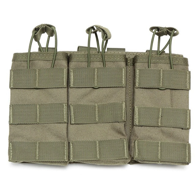 Hochwertige Outdoor-Taktiktasche mit dreifacher Magazintasche  