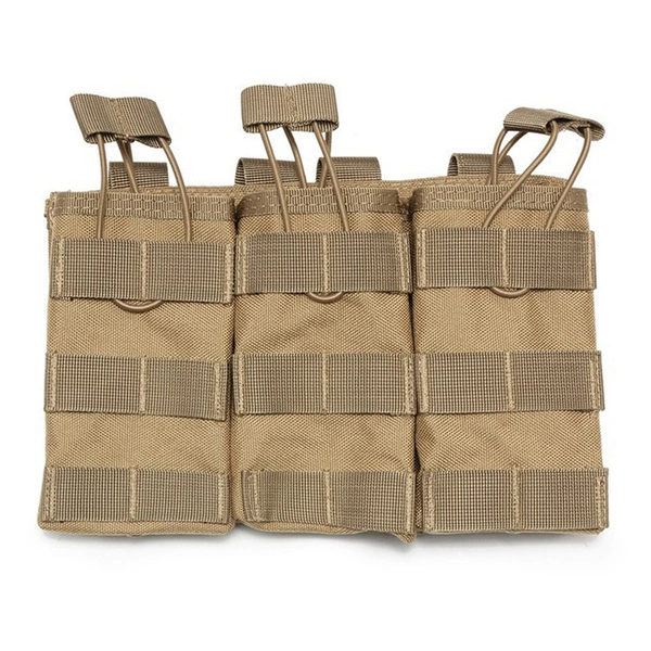Hochwertige Outdoor-Taktiktasche mit dreifacher Magazintasche  