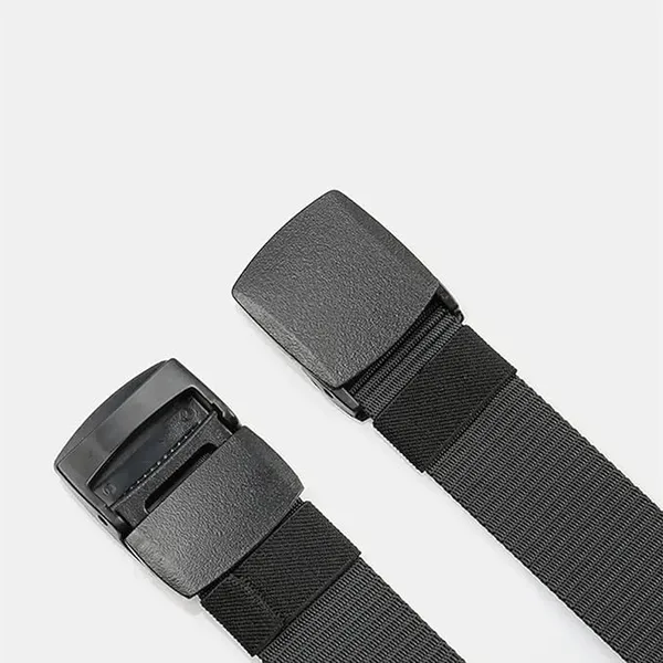 Men's Nylon Belt Plastic Buckle Outdoor Tactical Canvas Belt