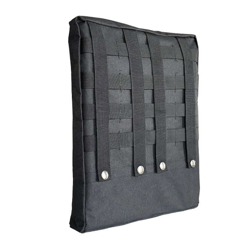 Tactical MOLLE Storage Pouch, Large Zippered Utility Bag, Spacious and Durable Large Storage Bag Black