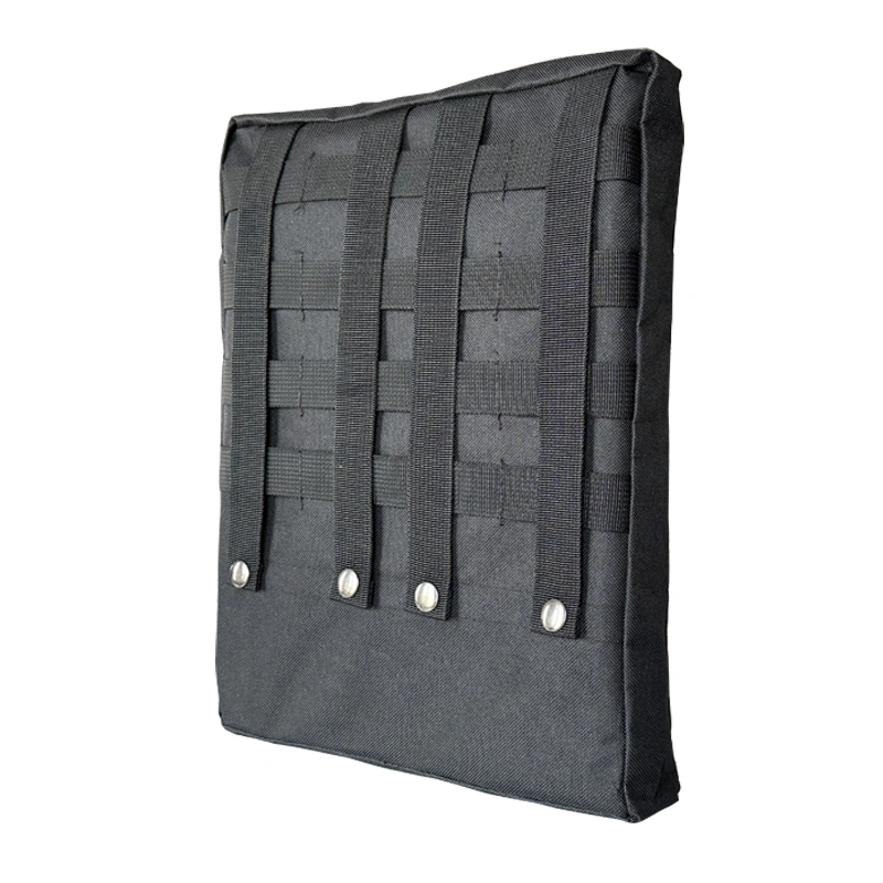 Tactical MOLLE Storage Pouch, Large Zippered Utility Bag, Spacious and Durable Large Storage Bag Black