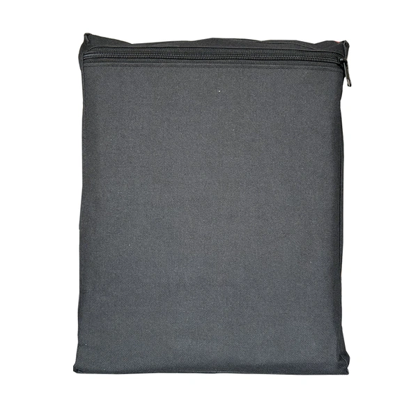 Tactical MOLLE Storage Pouch, Large Zippered Utility Bag, Spacious and Durable Large Storage Bag Black