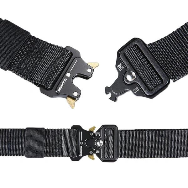 Taktischer Gürtel, Wandergürtel aus Nylon mit robuster Schnellverschlussschnalle  