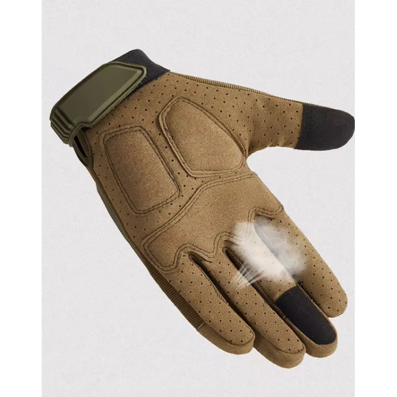 Tactical full finger gloves men's outdoor sports gloves