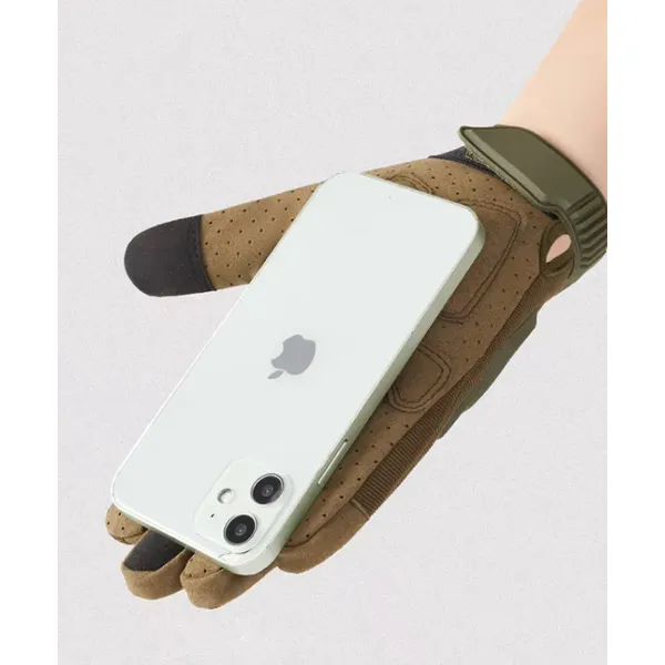 Tactical full finger gloves men's outdoor sports gloves