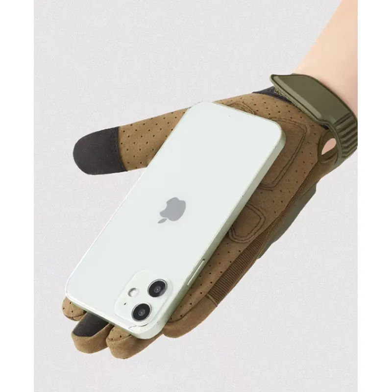 Tactical full finger gloves men's outdoor sports gloves