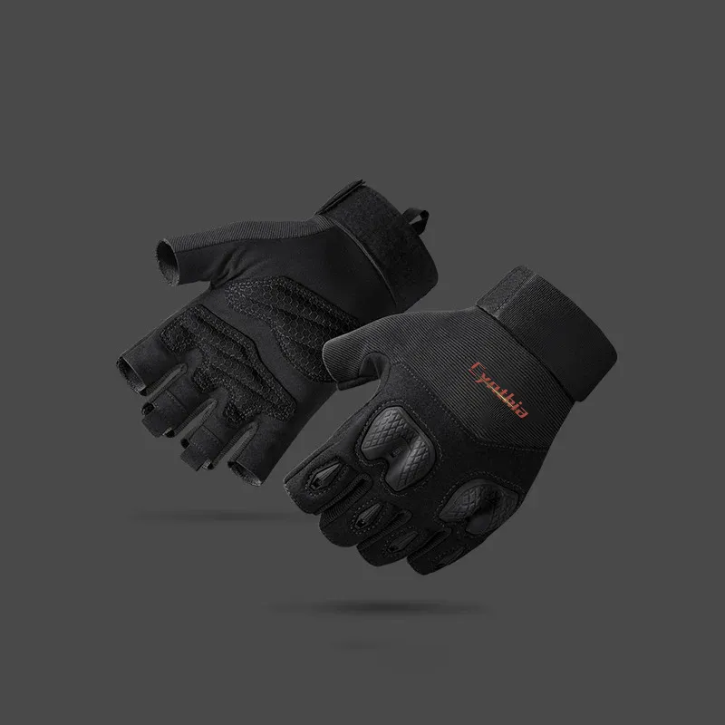 Halbfinger-Kampf-taktische Outdoor-Sport-schützende taktische Handschuhe