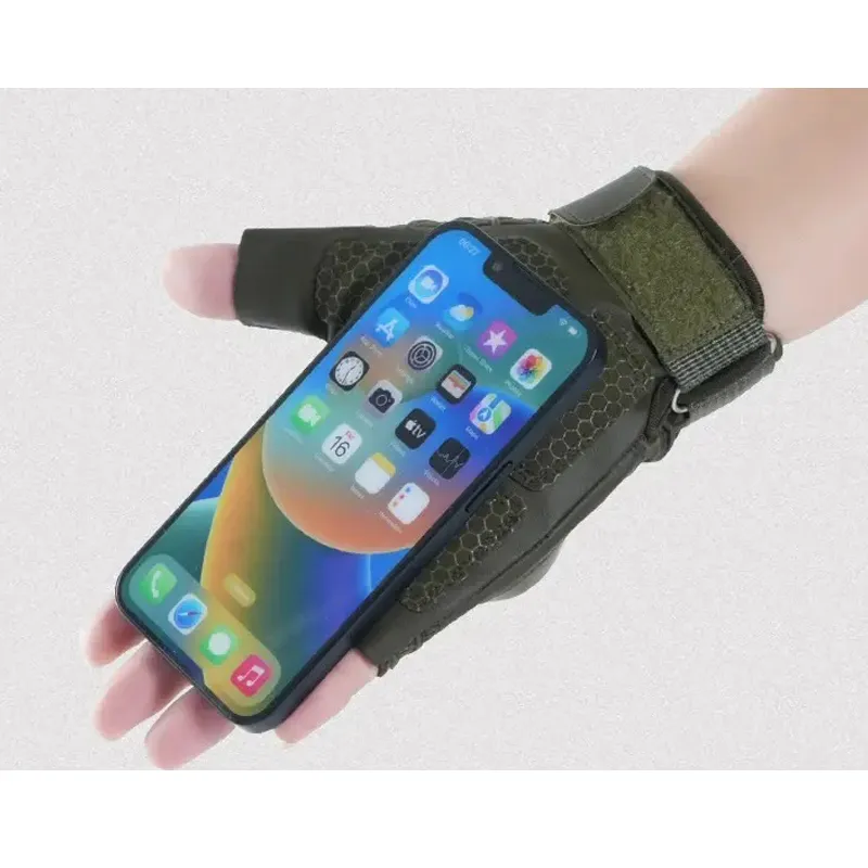 Halbfinger-Kampf-taktische Outdoor-Sport-schützende taktische Handschuhe