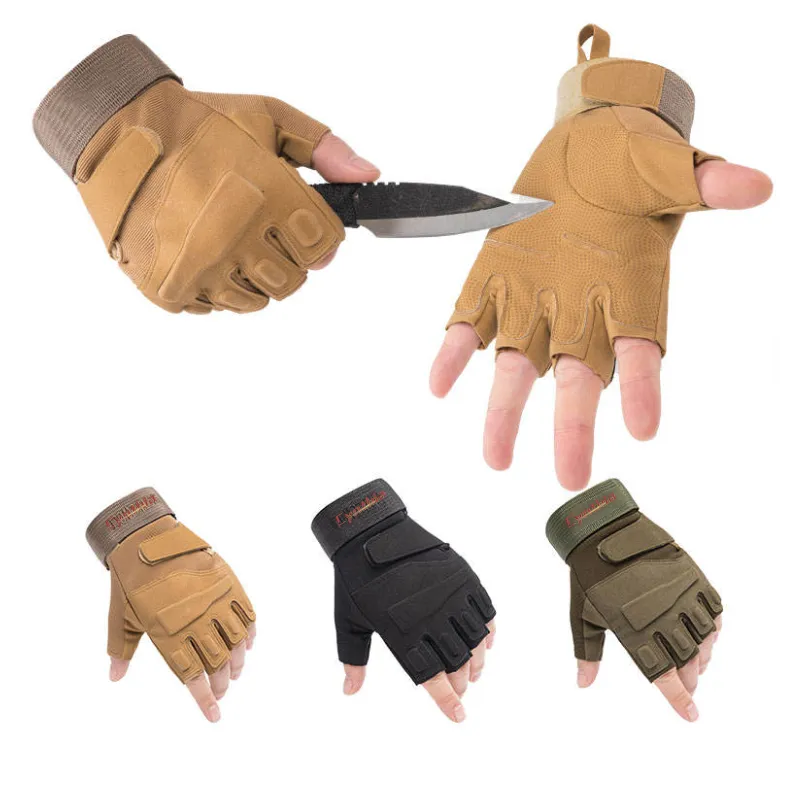 Outdoor taktische Fäustlinge Bergsteigen Fitness Sport rutschfeste Handschuhe